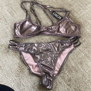 Metallic bikini